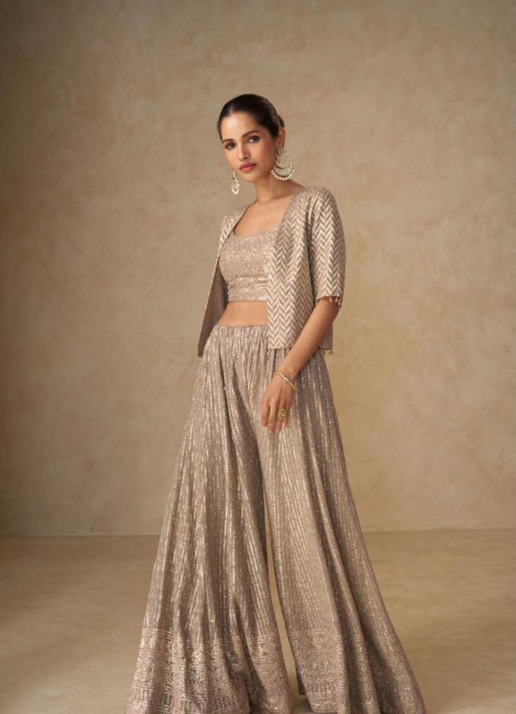 Gulkayra Liyara Embroidery Work Top And Bottom