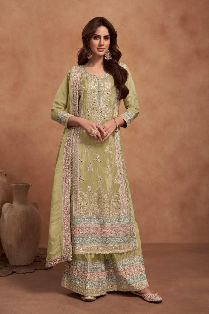 Gulkayra Nazia Colour Embroidery Work Salwar Kameez