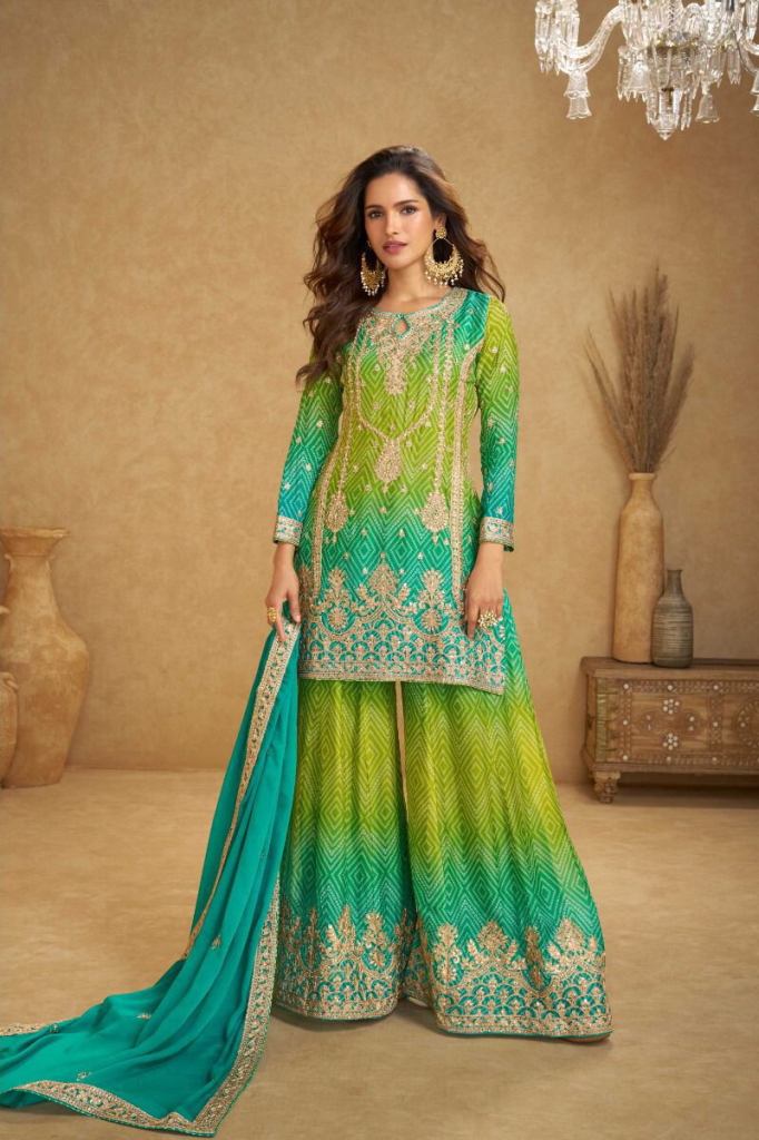 Gulkayra Panght Digital Embroidery Work Salwar Kameez