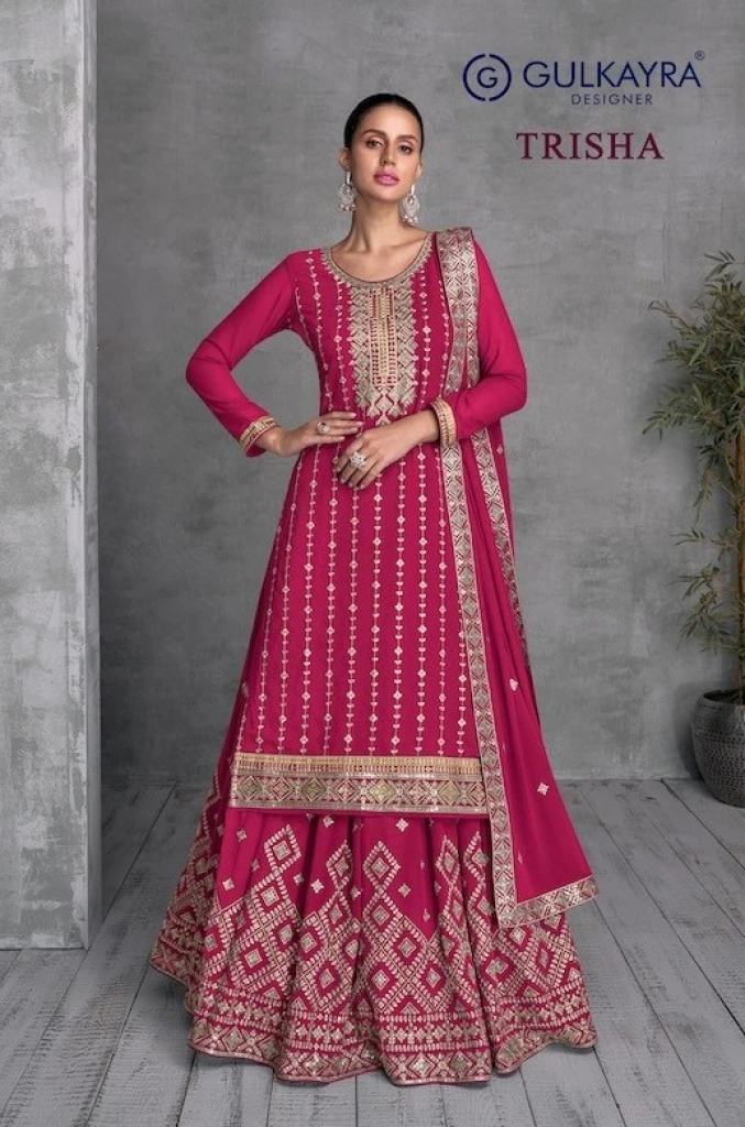 Gulkayra Trisha Real Georgette Salwar Kameez