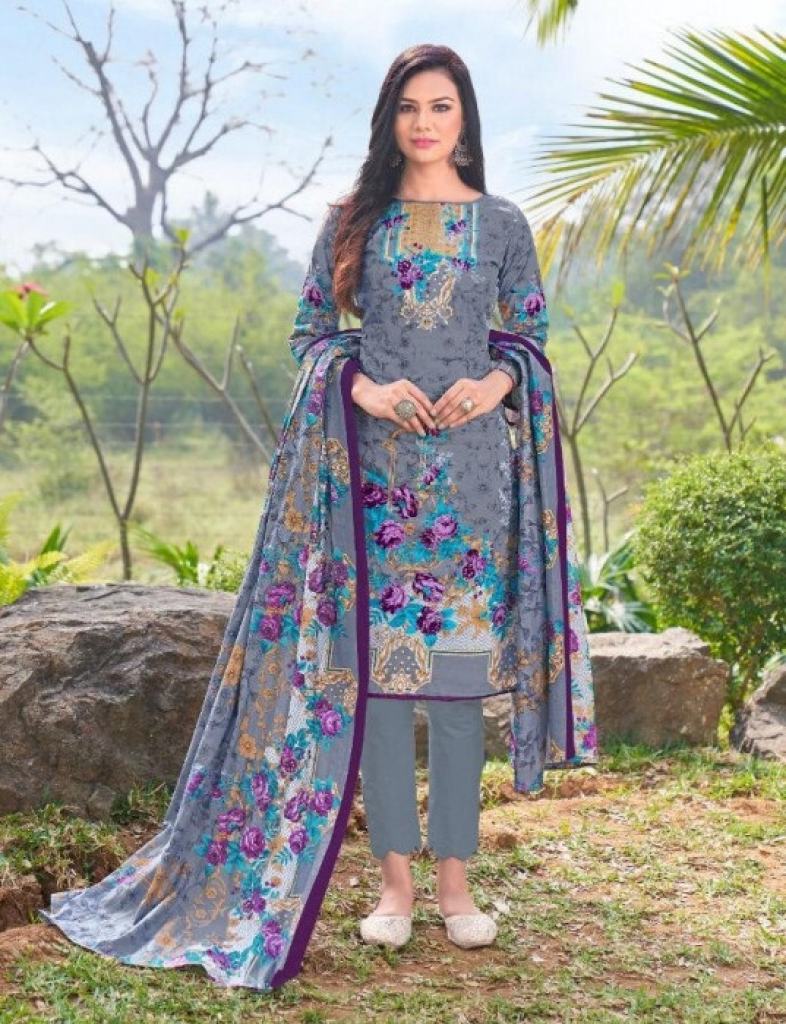 Gull AAhmed Humera vol 1  Formal Wear Printed Lawn Cotton Suit Material