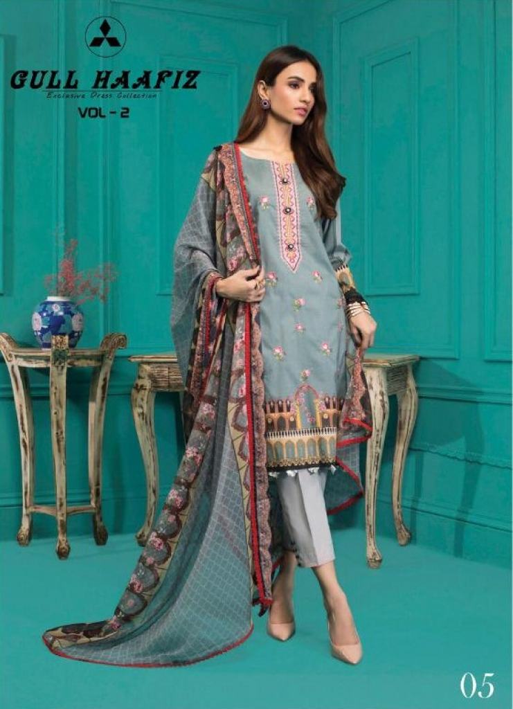 Gull Haafiz vol 2 Karachi Dress Material