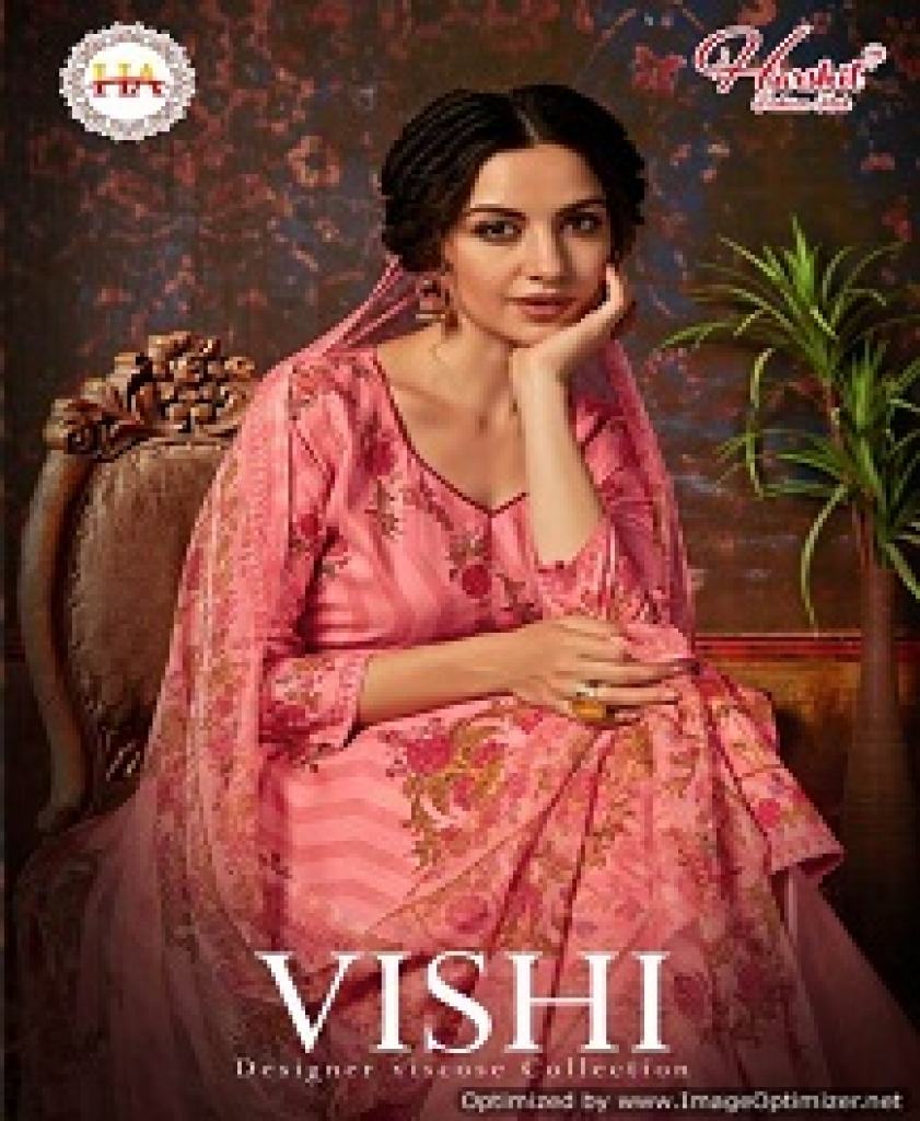 HARSHIT VISHI DESIGNER VISCOSE COLLECTION FLORAL PRINTED