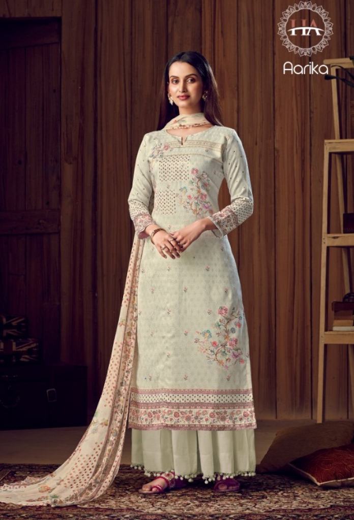 Harshit  Aarika  Designer Dress Material catalog  