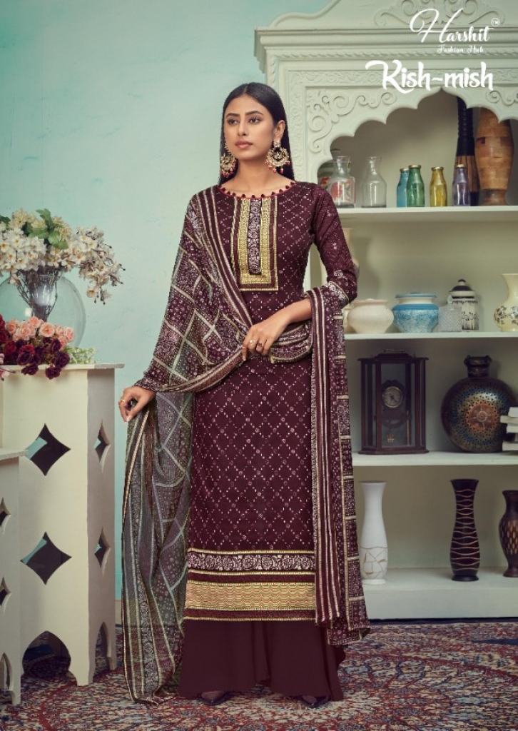 Harshit  presents Kish - Mish  Designer Dress Material