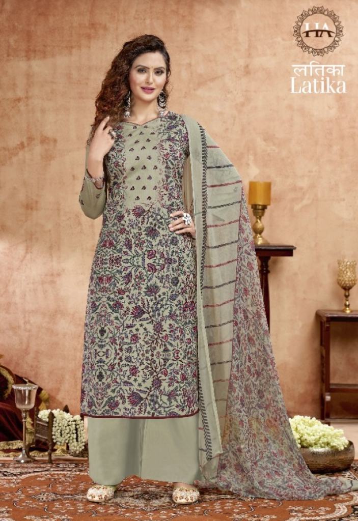 Harshit Latika Catalog Regular Wear Pure Jam Cotton Printed Dress Materials 