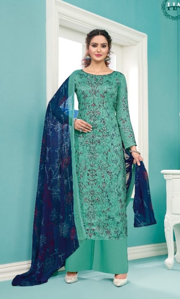 Harshit Summer 22 Catalog Traditional Wear Pure Jam Digital Printed Dress Materials