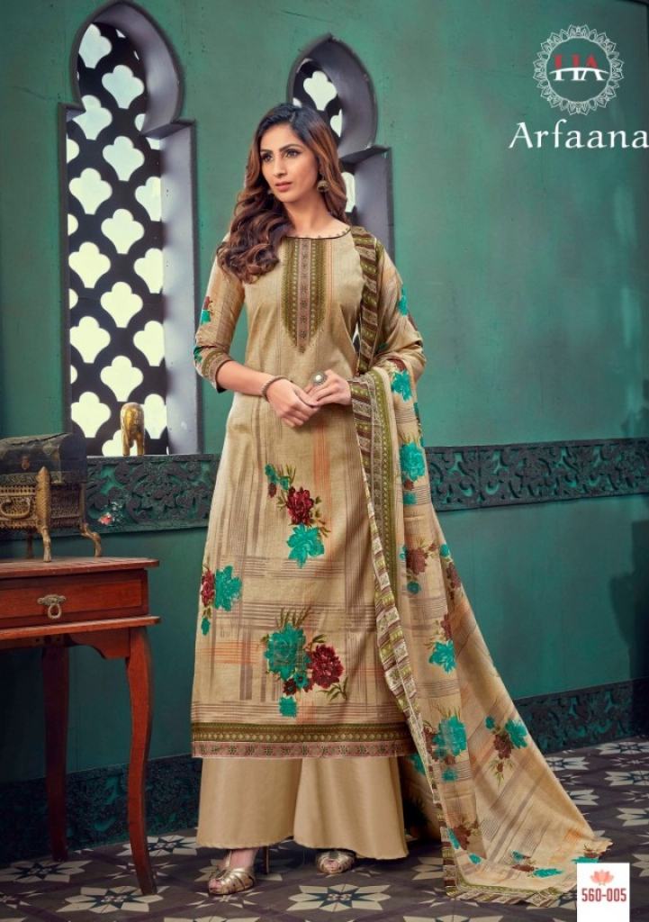 Harshit presents Arfaana  Designer Dress Material Collection