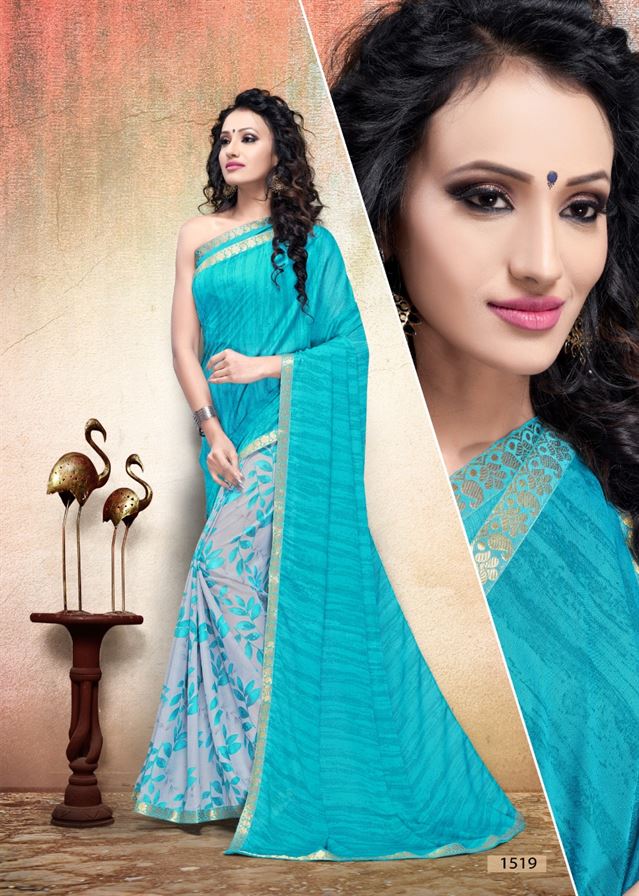 Haytee  present  Sakhi 3 Heavy Rennial Printed Saree