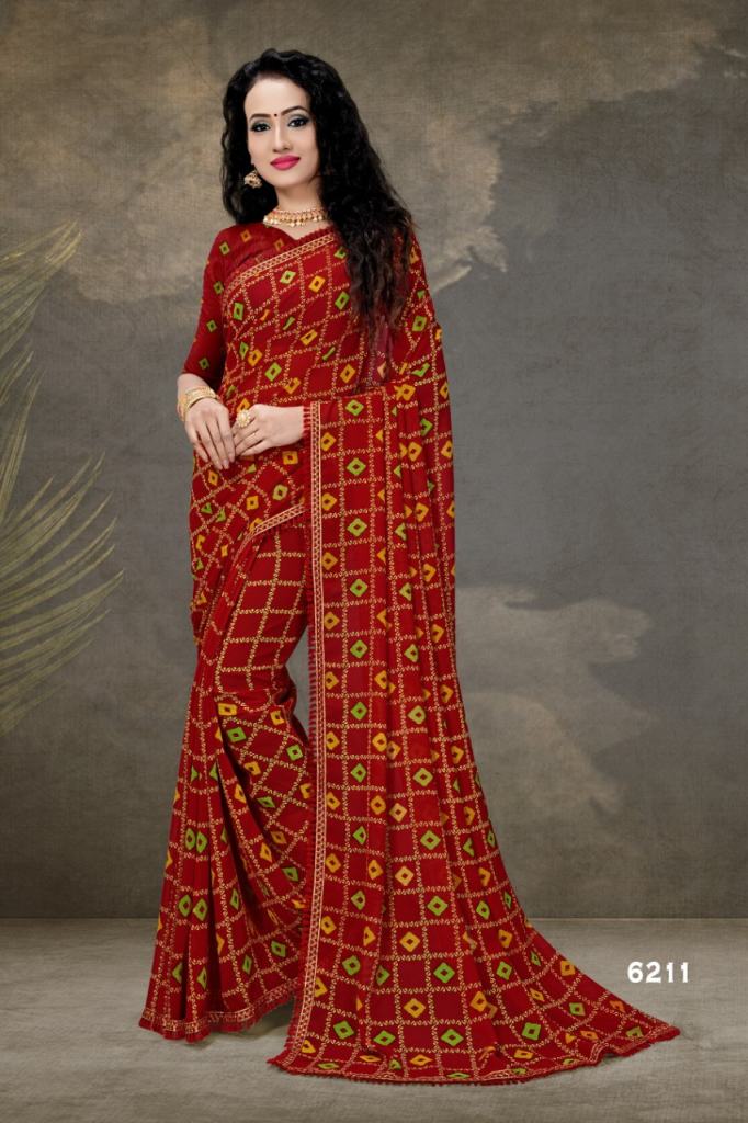 Haytee presents  G Mail  vol 84 Printed Saree Collection