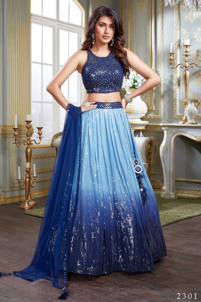 Hazel 2301 And 2303 Designer Lehenga Choli Collection