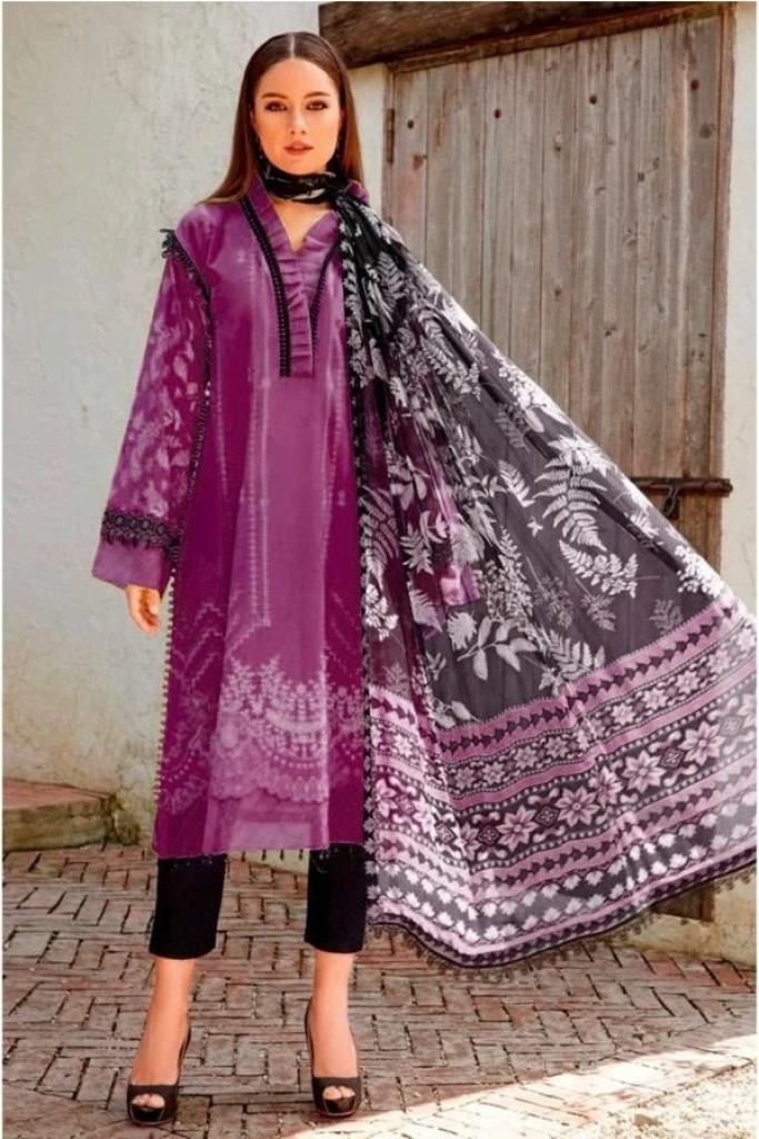 Hazzel M Print 058 Chiffon Dupatta Pakistani Suits