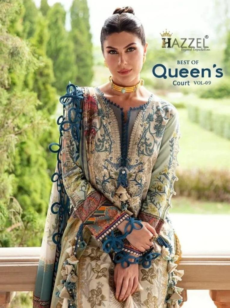 Hazzel Queens Court Vol 9 Pakistani Salwar Suits