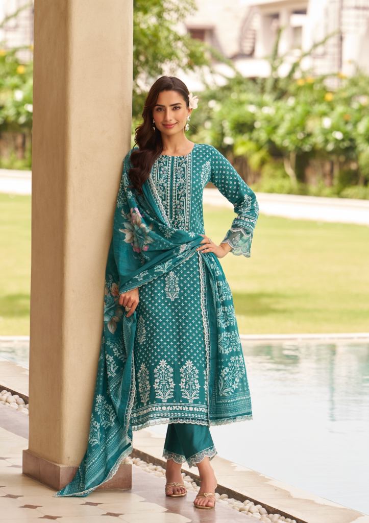 Hermitage Sylhet  Embroidery Dress Material