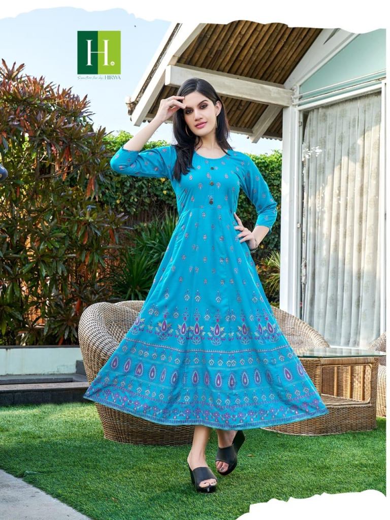 Hirwa Katrina  Fancy  Anarkali Kurtis Collection