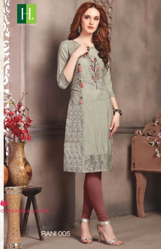 Hirwa presents Rani vol 2  Designer Kurti collection  