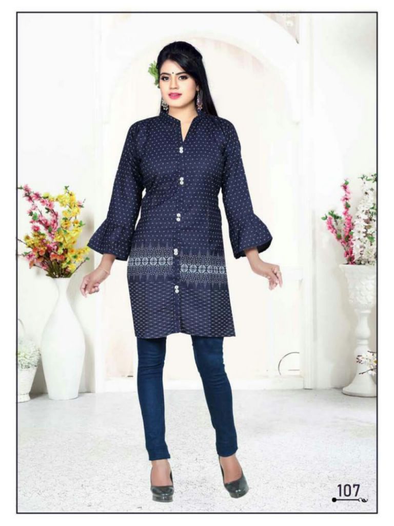 Buy Black Party Wear Kurti Online