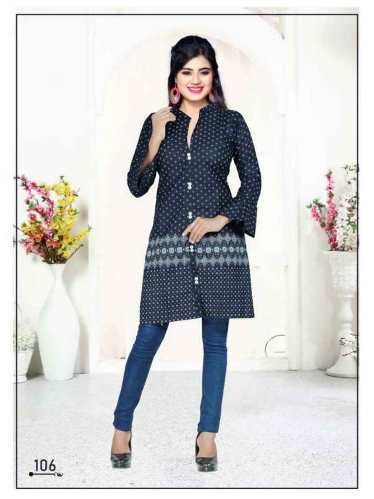 Honey Denim Kurtis Catalogue4 1582884914