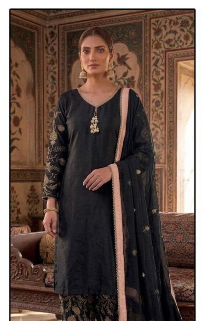 Hoor Tex 859 A To D Embroidered Salwar Kameez