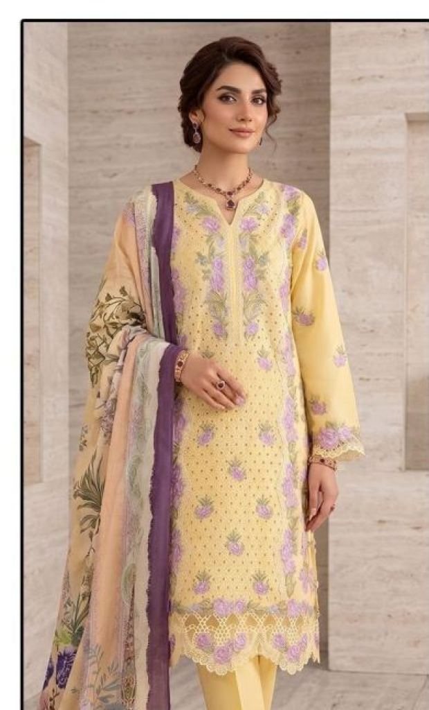 Hoor Tex 890 Embroidered Salwar Kameez