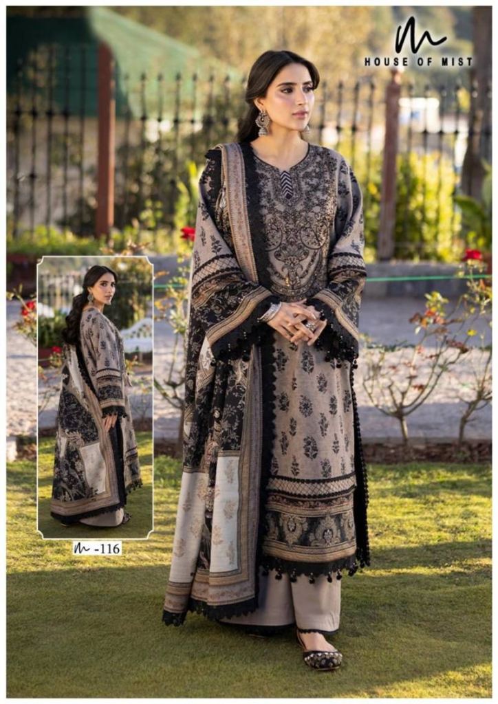 House Of Mist Ghazal Vol 12 Dress Material