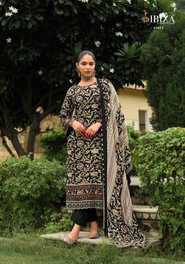 Ibiza Amara Vol 3 Print Embroidery Salwar Kameez