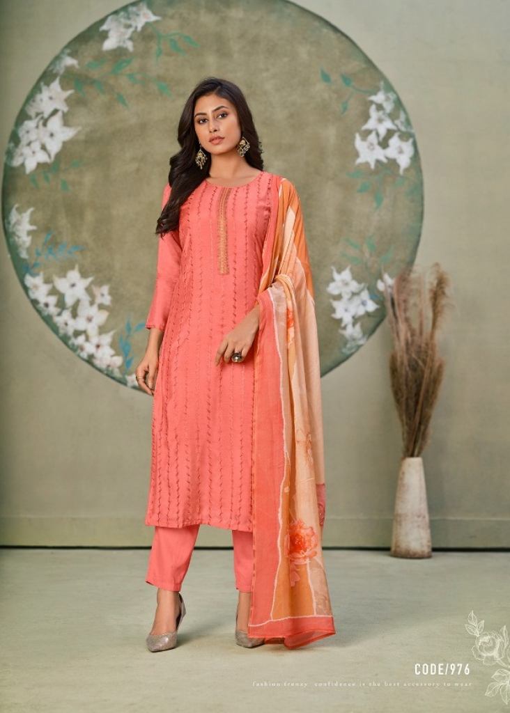 Ibiza Flora Masleen With Fancy Embroidery Salwar suits  catalog 