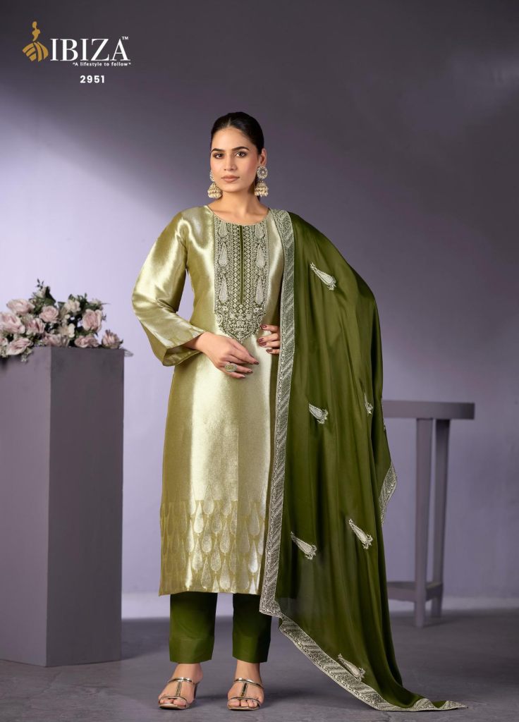 Ibiza Gajari Imrozia Vol 2 Embroidered Work Salwar Kameez