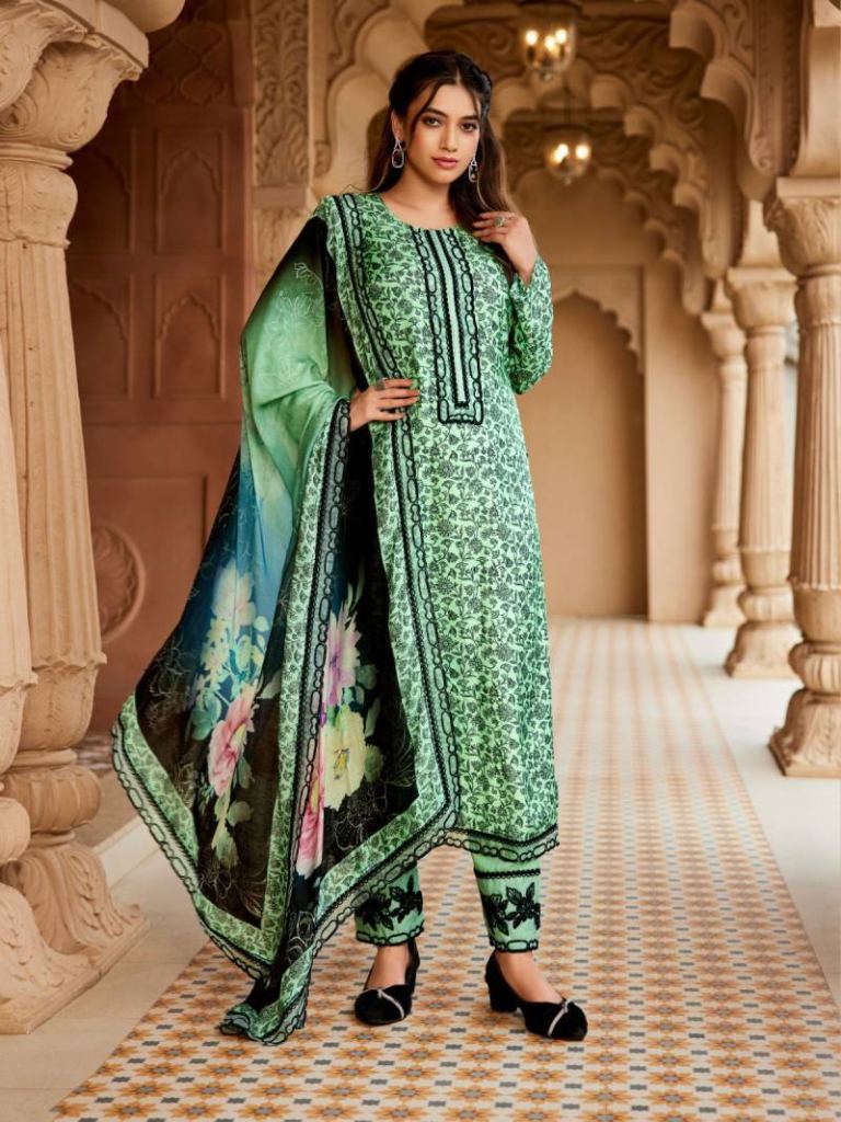 Ibiza Historic Digital Printed Salwar Kameez