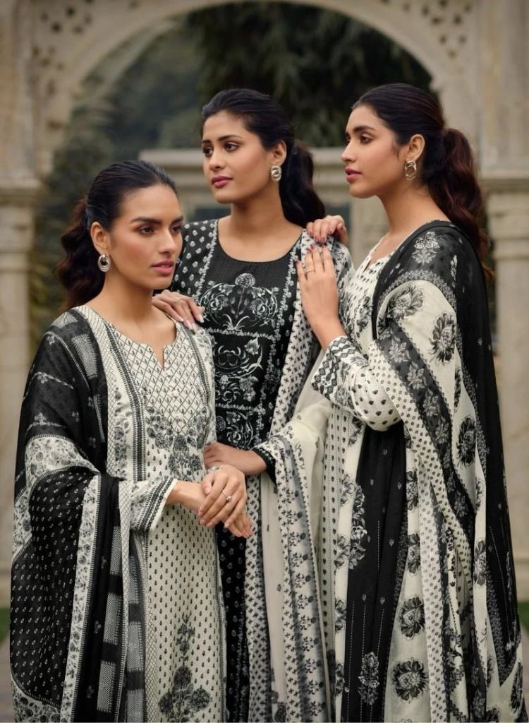 Ibiza Parstoon Muslin Embroidered Designer Salwar Suit