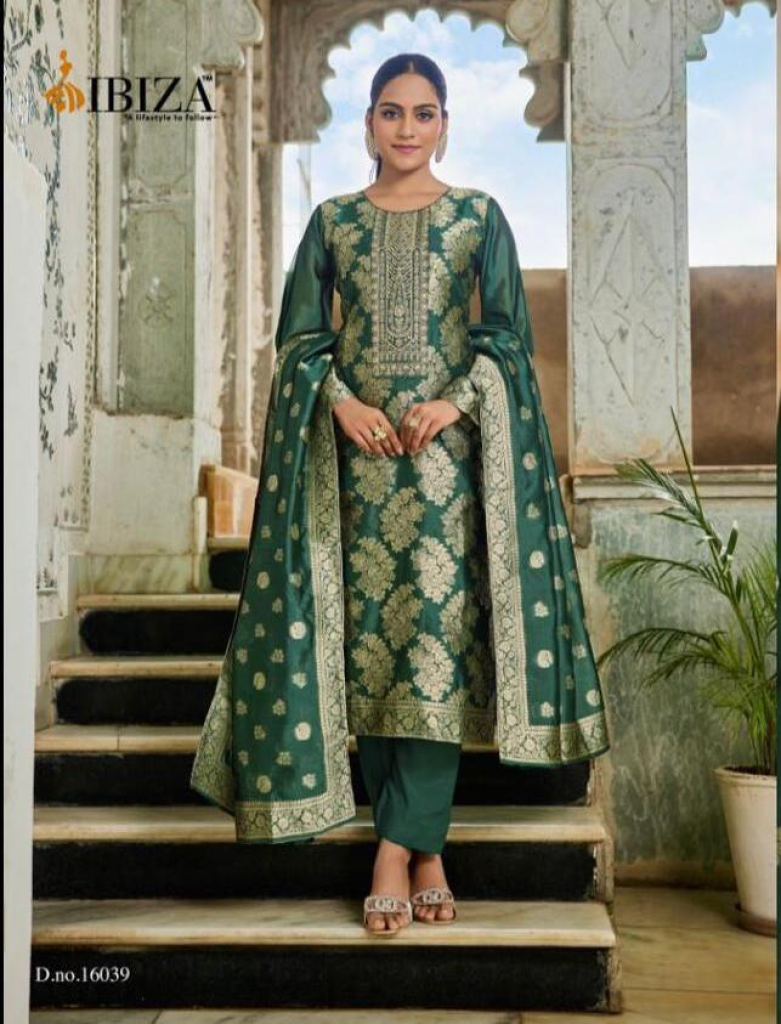 Ibiza Rangeen Embroidery Work Salwar Kameez