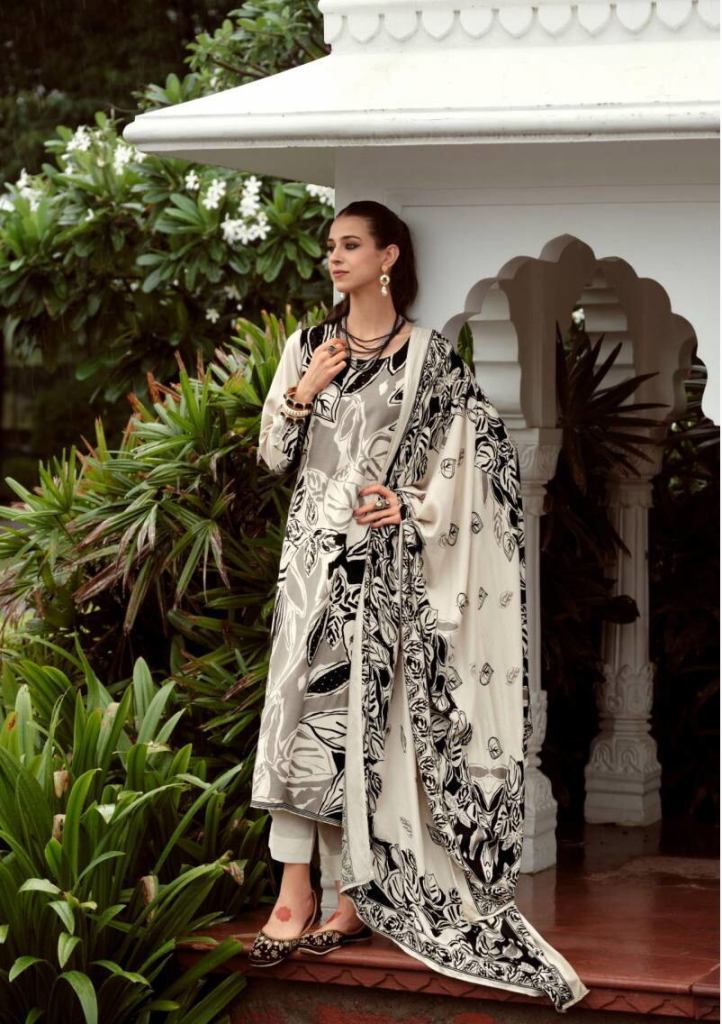 Ibiza Reewaj Printed Work Designer Salwar Suits