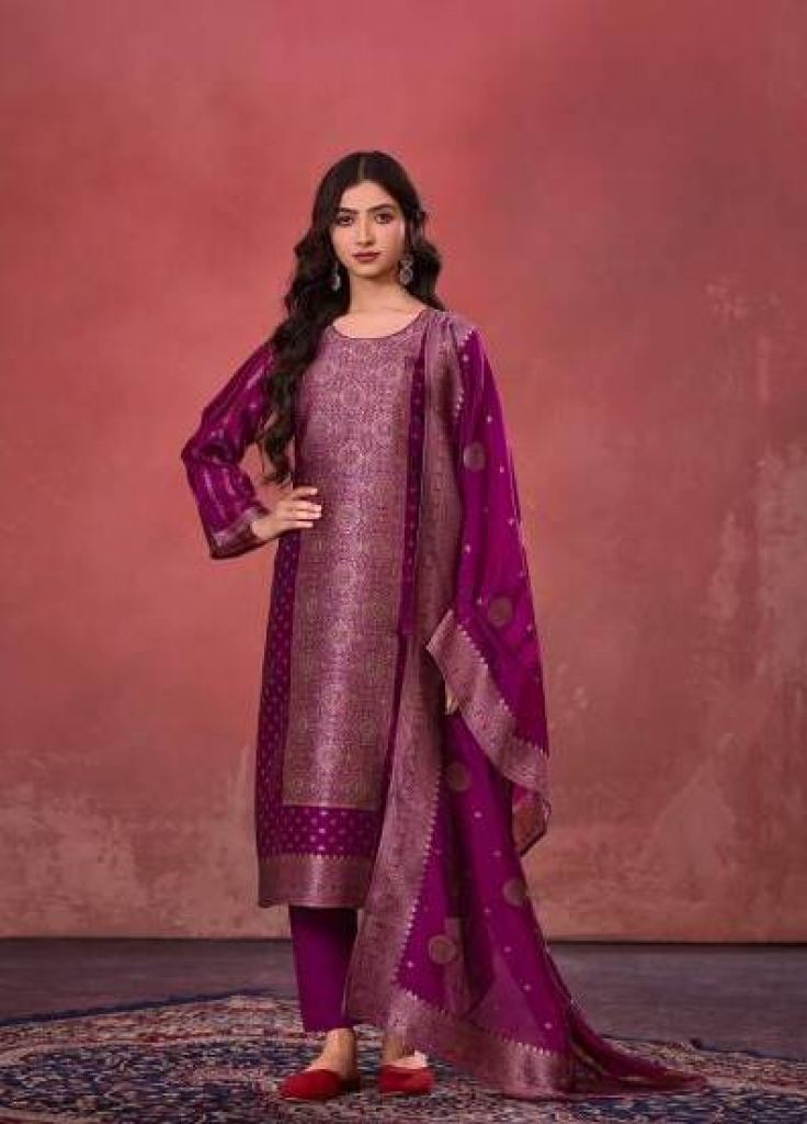 Ibiza Samia Banglory Silk  Salwar Kameez 