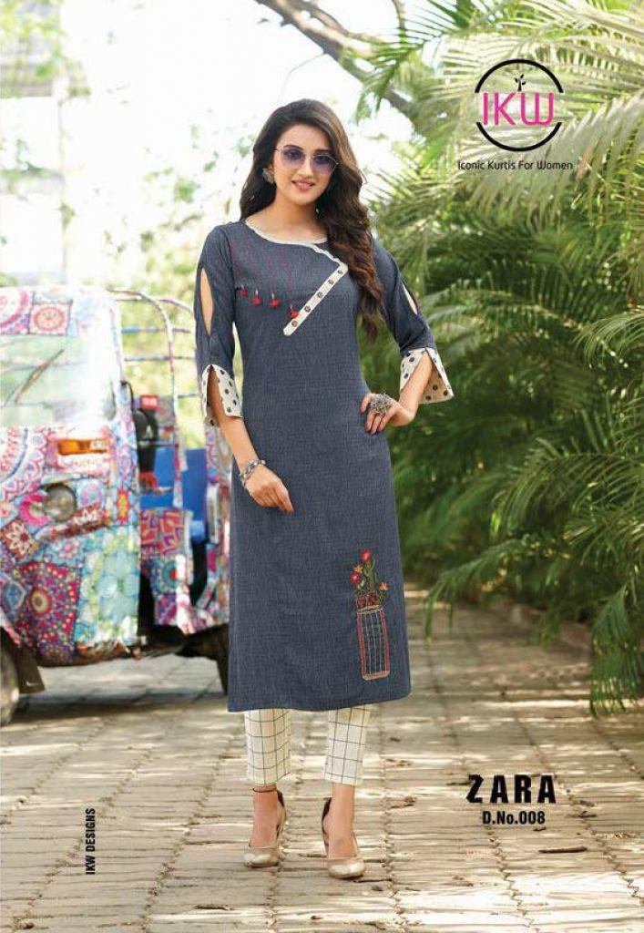 Ikw presents Zara vol 2 Casual Wear Kurti Collection
