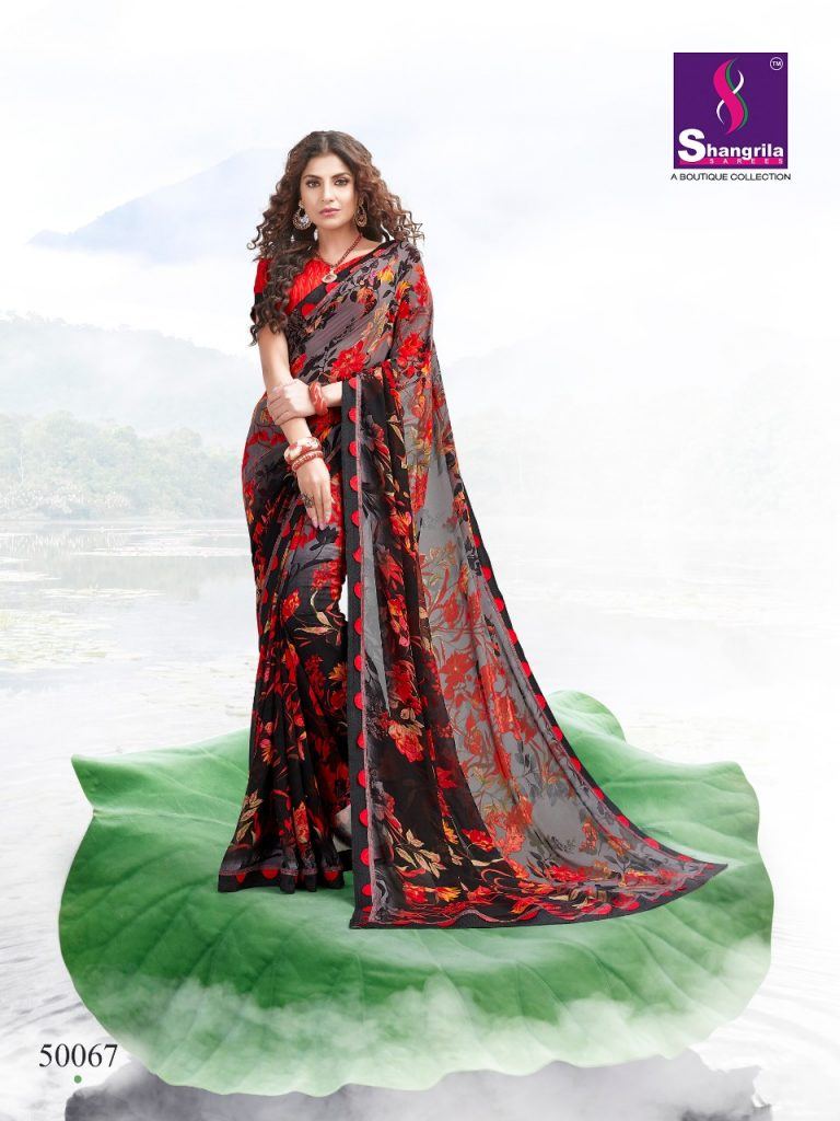 Inox 7 Shangrila Georgette Saree Set