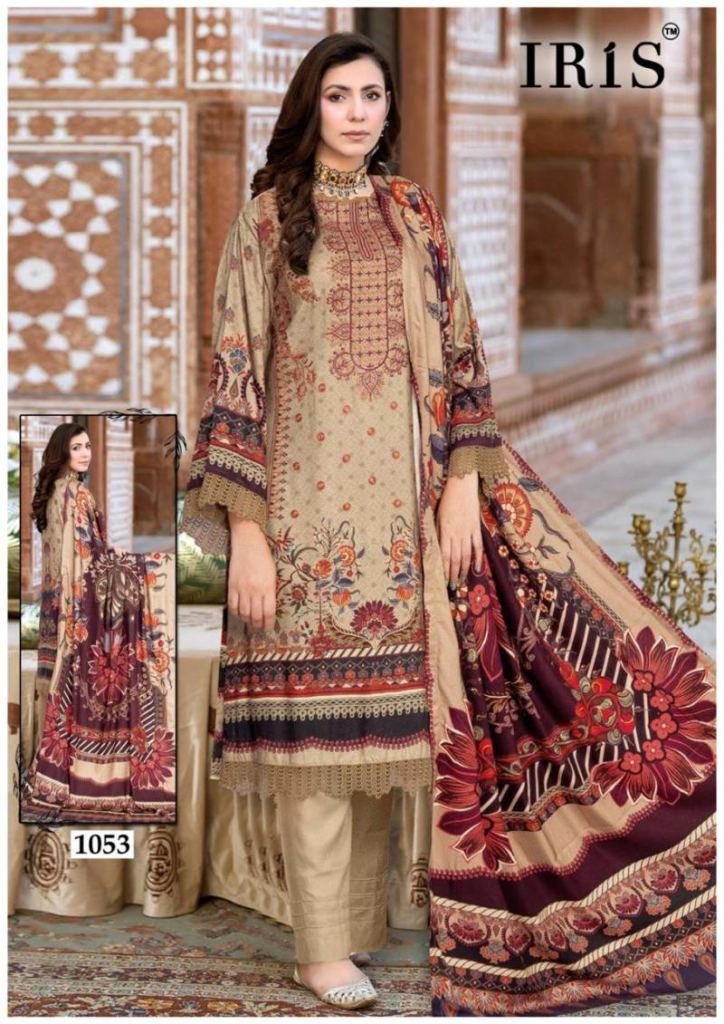 Iris Afsanah Vol 06 Dress Material