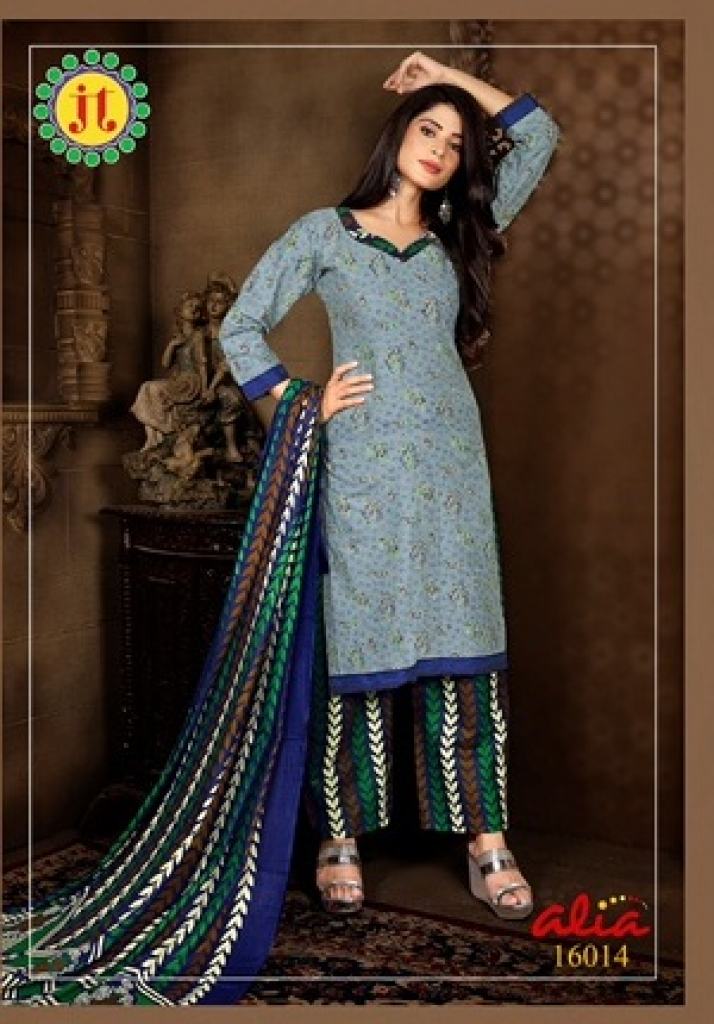 JT Alia vol 16 Regular Wear Bandhani Printed Cotton  catalogue 