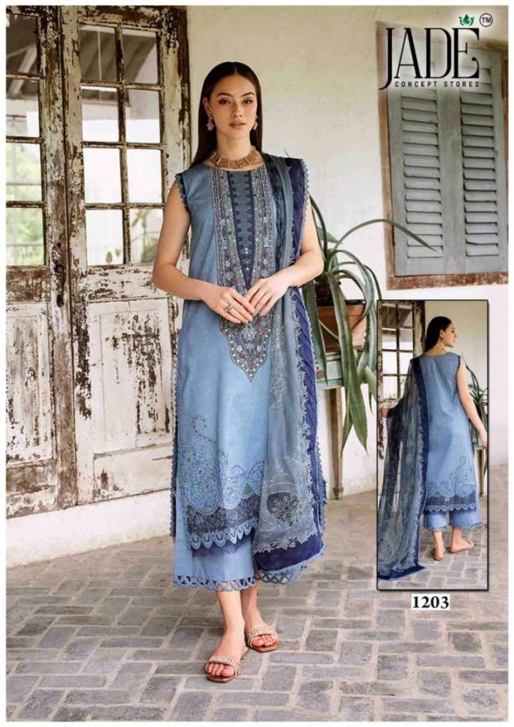 Jade Bin Saeed Vol 12 Dress Material