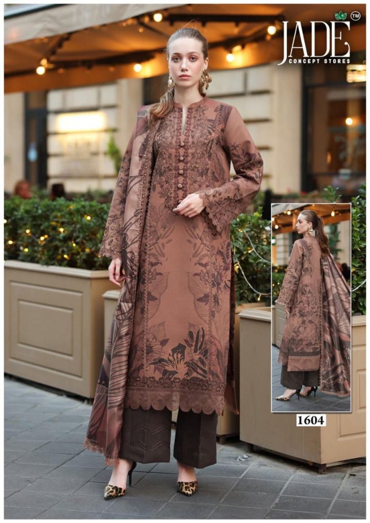 Jade Bin Saeed Vol 16 Printed Dress Material