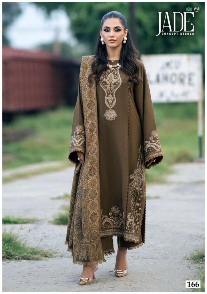 Jade C Chevron Vol 17 Dress Material