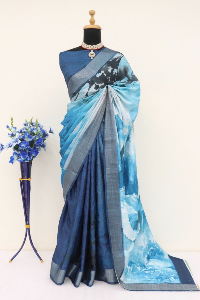 Jahnavi Jalpa Sarees Lichi Jacquard Silk Saree 