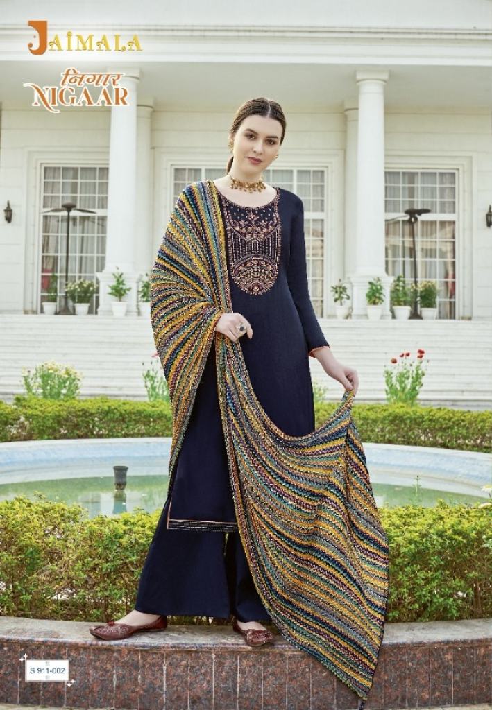 Jaimala Nigaar catalog  Pure Rayon Slub Buy Ladies Dress Materials 