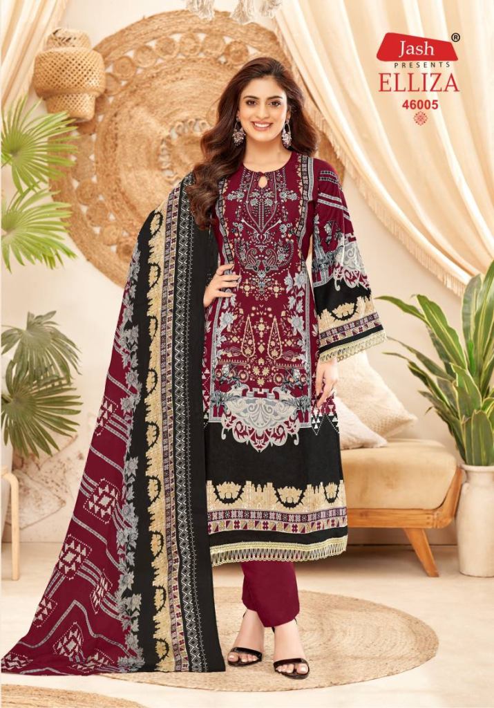 Jash Elliza Vol 46 Printed Dress Material