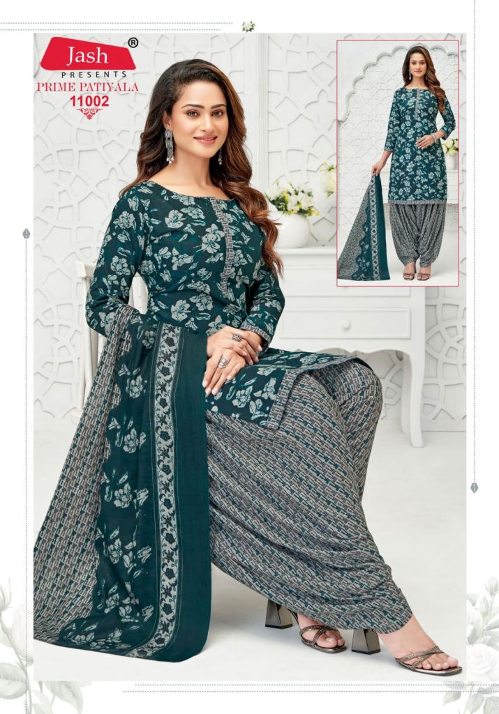 Jash Prime Patiyala Vol 11 Printed Dress Material