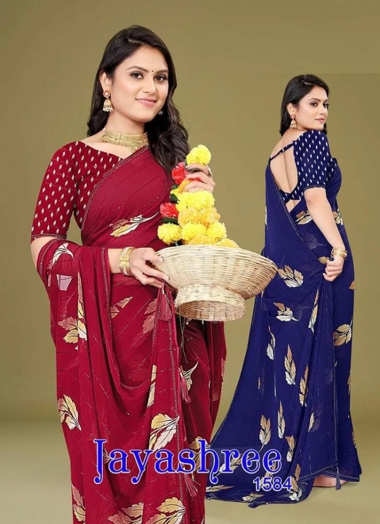 Jayashree 1584 Fancy Saree Collection