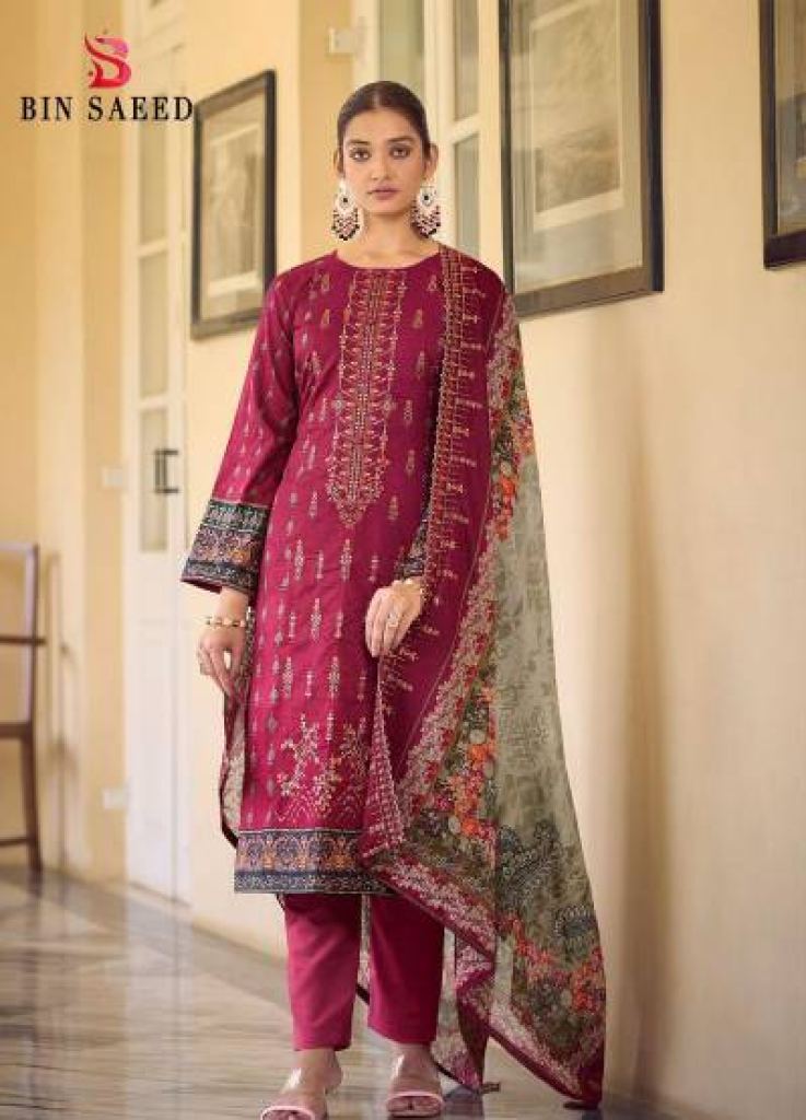 Jihan 3537 Lawn Printed Dress Material