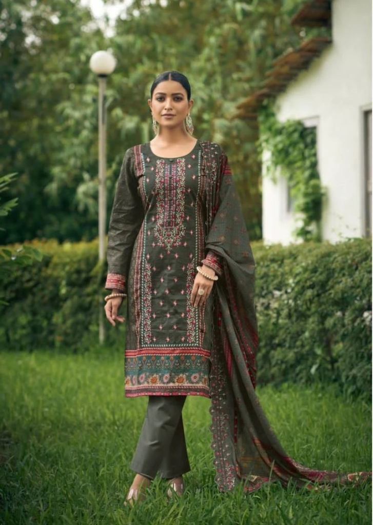 Jihan Bin Saeed Vol 7 Printed Pakistani Salwar Suits