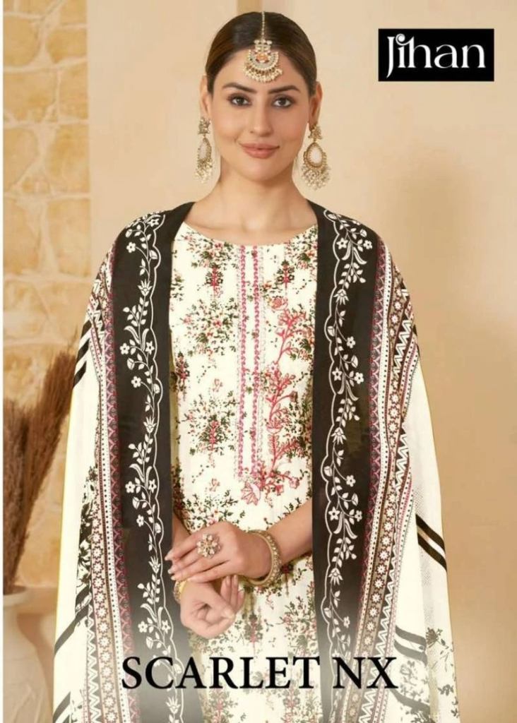 Jihan Scarlet Nx Pakistani Salwar Kameez Collection