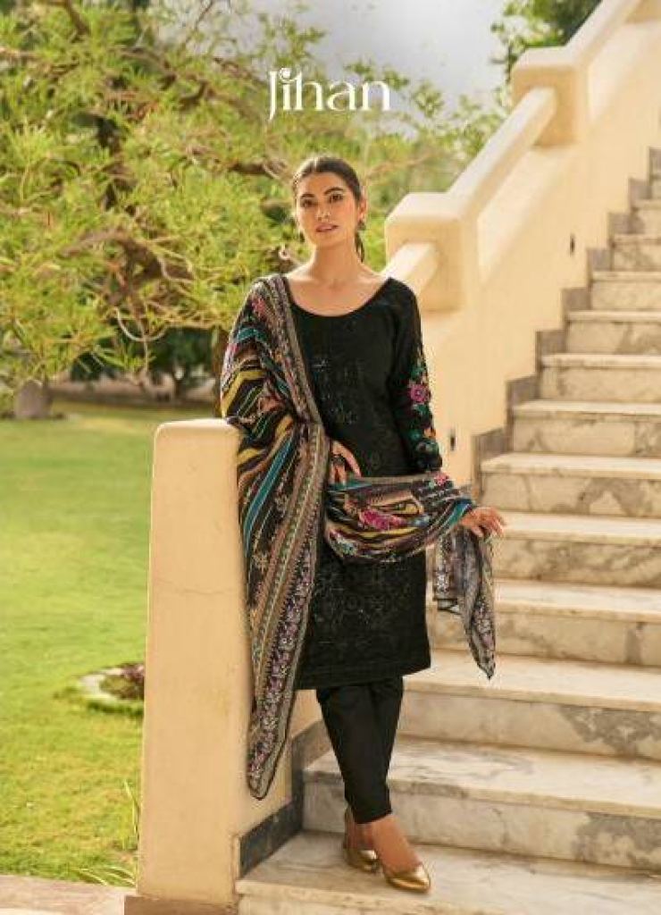 Jihan Taskeen Vol 3 Embroidered Dress Material
