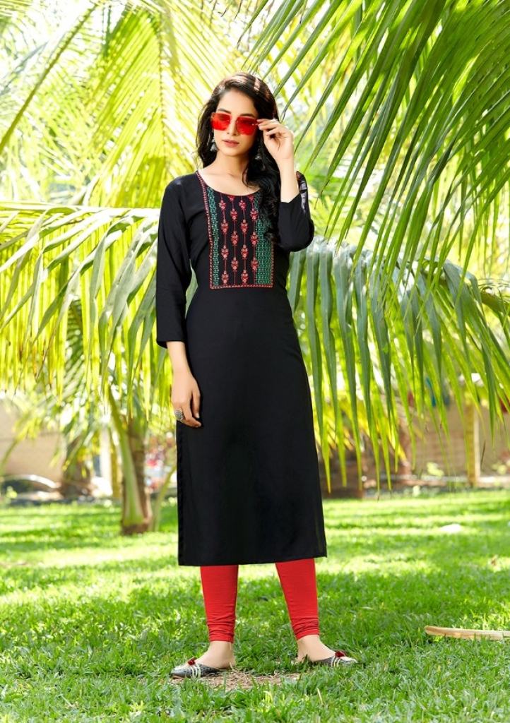 Jinesh Nx Aaliya Vol 2 Rayon Designer Kurtis Catalog